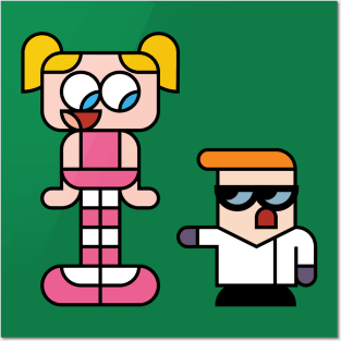 dexters laboratory Posters and Art